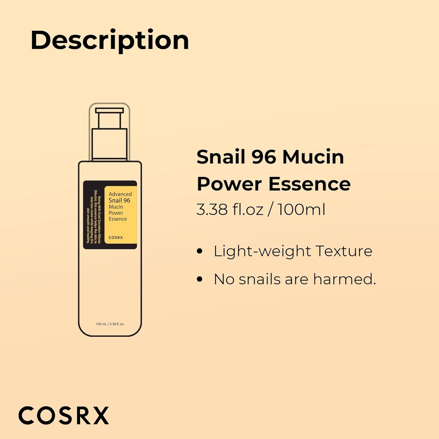 96% snails Power Repairing Essence